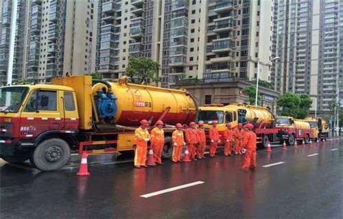 金平市政管道清淤